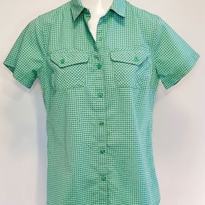 Eddie Bauer Women's M Vented Hiking Shirt Top